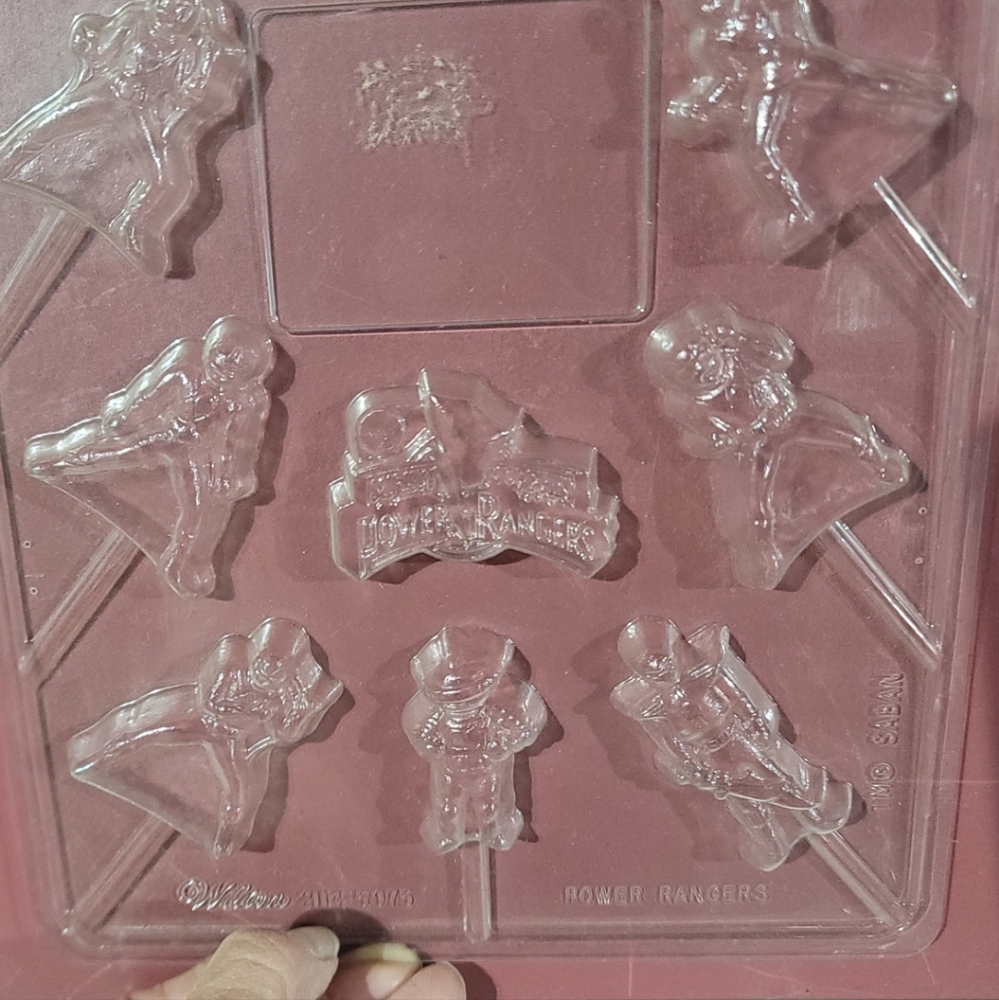 Power Ranger lollipop mold